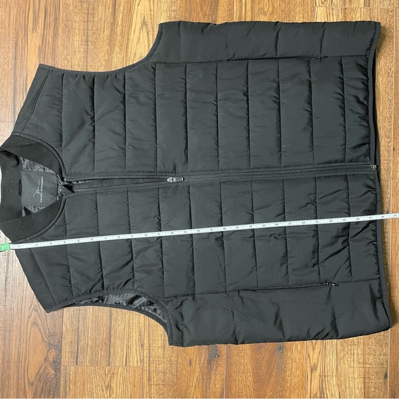 SOLD XL Men’s Marc Anthony Black Quilted Puffer Vest Extra Large Winter Layer - Picture 6 of 10